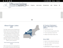 Tablet Screenshot of fingerlakesedc.com